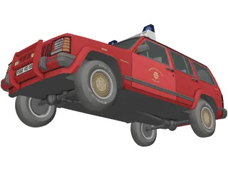Jeep Cherokee VLTT 3D Model