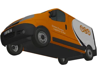 Opel Vivaro TNT 3D Model