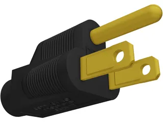 Power Plug 3D Model