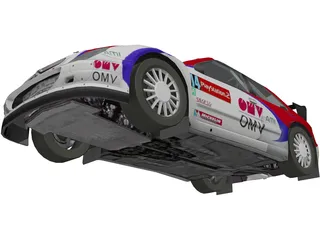 Citroen Xsara WRC 3D Model