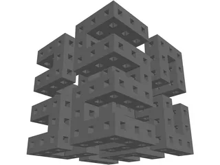 Hilbert Cube 3D Model