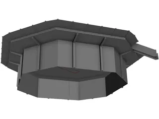 Heli Pad 3D Model