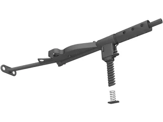 Sten Gun MK 2 3D Model