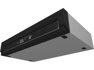 Panasonic DVD 3D Model