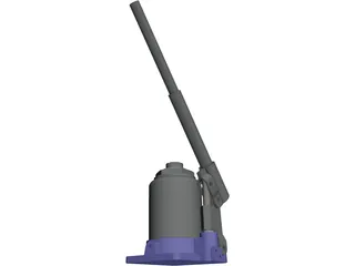 Hydraulic Jack 3D Model