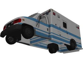 Ambulance 3D Model