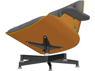 Eames Lounge Chair 3D Model