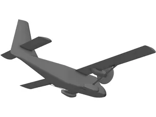 Australian GAF N22 Nomad 3D Model