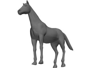 Horse 3D Model