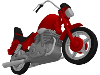 Motorcycle 3D Model