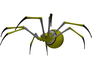 9ball Spider 3D Model