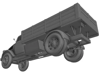 Opel Blitz 3D Model