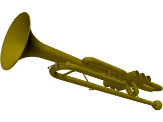 Trumpet 3D Model