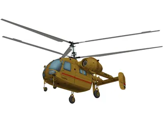 Kamov Ka-26 3D Model