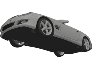 Mercedes-Benz SL500 (2009) 3D Model