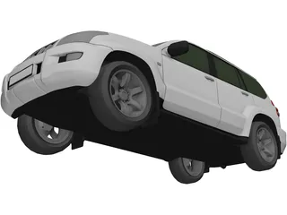 Toyota Land Cruiser Prado 120 (2010) 3D Model