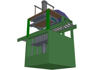 Heat Seal Machine 3D Model