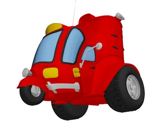 Tuc-Tuc 3D Model