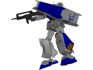 Gundam Alex RX-78 NT-1 3D Model