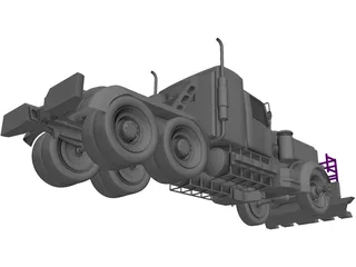 Peterbilt 359 Monster 3D Model