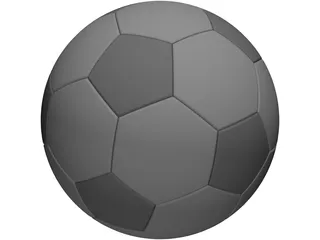 Soccer Ball 3D Model