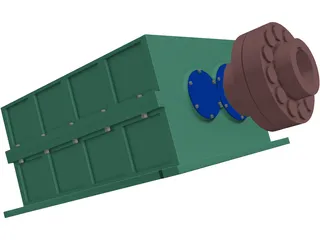 Gear Box 3D Model