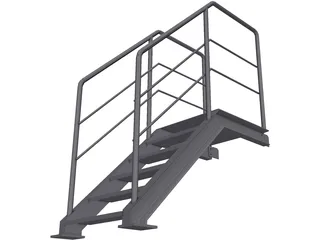 Ladder 3D Model