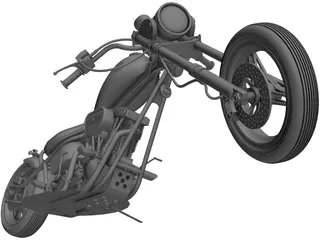 Harley-Davidson 3D Model