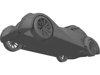 Morgan Aero Super Sports 3D Model