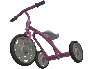 Tricycle 3D Model