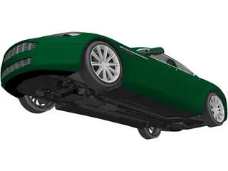 Aston Martin Rapide (2010) 3D Model