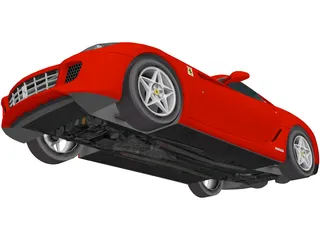 Ferrari 599 GTB Fiorano 3D Model