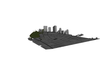 Lower Manhattan 3D Model