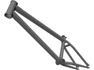 Bike Frame 3D Model