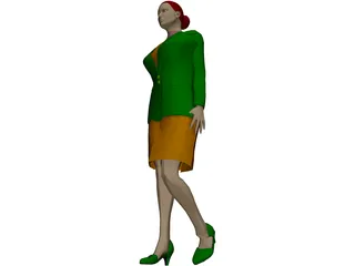 Woman 3D Model