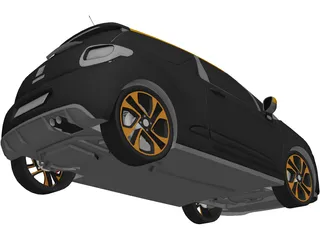 Citroen DS3 (2011) 3D Model