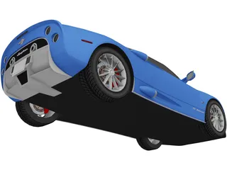 Spyker C8 Aileron 3D Model