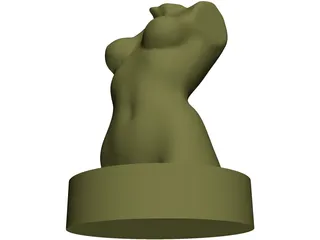 Donna Bust 3D Model