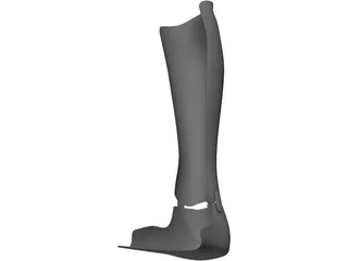 Orthopedic Leg Brace 3D Model