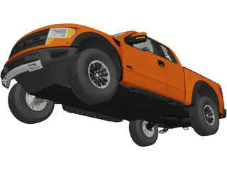 Ford F-150 SVT Raptor (2011) 3D Model