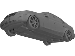 Cadillac CTS (2002) 3D Model