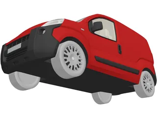 Citroen Nemo (2010) 3D Model