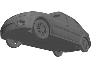 Renault/Dacia Logan (2005) 3D Model