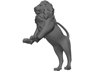 Lion 3D Model