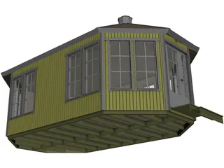 Summerhouse 3D Model