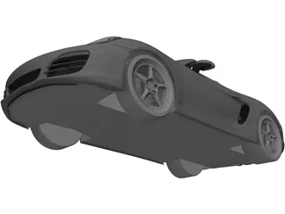 Porsche Boxster (2012) 3D Model