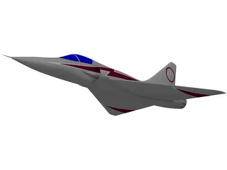 Dassault Mirage 3D Model