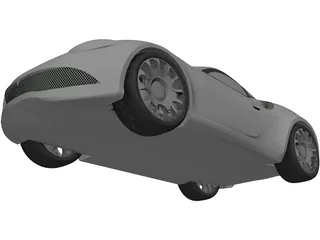 Sports Car Concept 3D Model