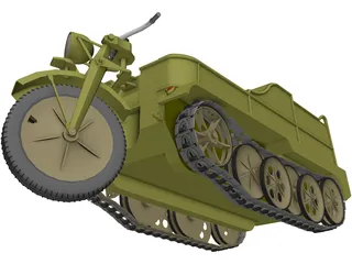 Sd Kfz 2 NSU 3D Model