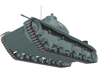 Panzer 35 3D Model